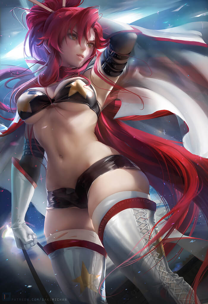 加拿大画师Sakimichan往期作品合集欣赏