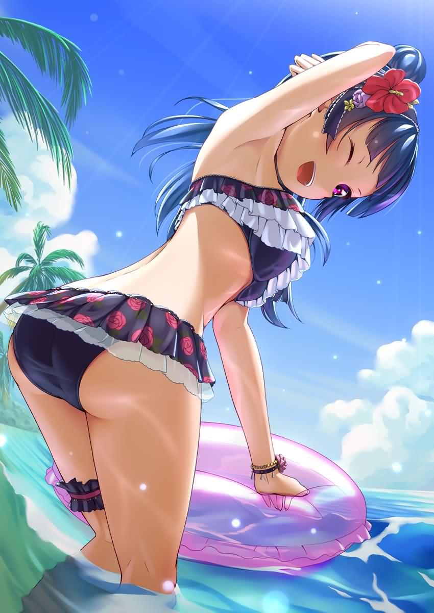 【P站精选】夏季绅士必备,《动漫萌妹泳装》高清墙纸特辑!