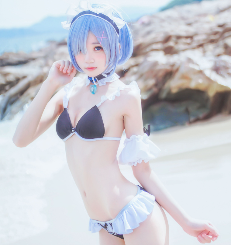 桜桃喵 蕾姆COS,精品摄影作品赏析-5 桜桃喵 蕾姆COS,精品摄影作品赏析-5