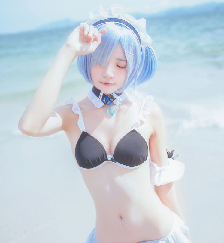 桜桃喵 蕾姆COS,精品摄影作品赏析-4 桜桃喵 蕾姆COS,精品摄影作品赏析-4