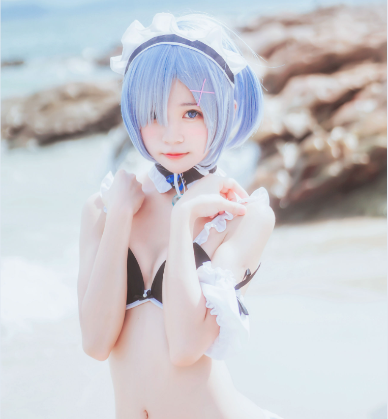 桜桃喵 蕾姆COS,精品摄影作品赏析-6 桜桃喵 蕾姆COS,精品摄影作品赏析-6