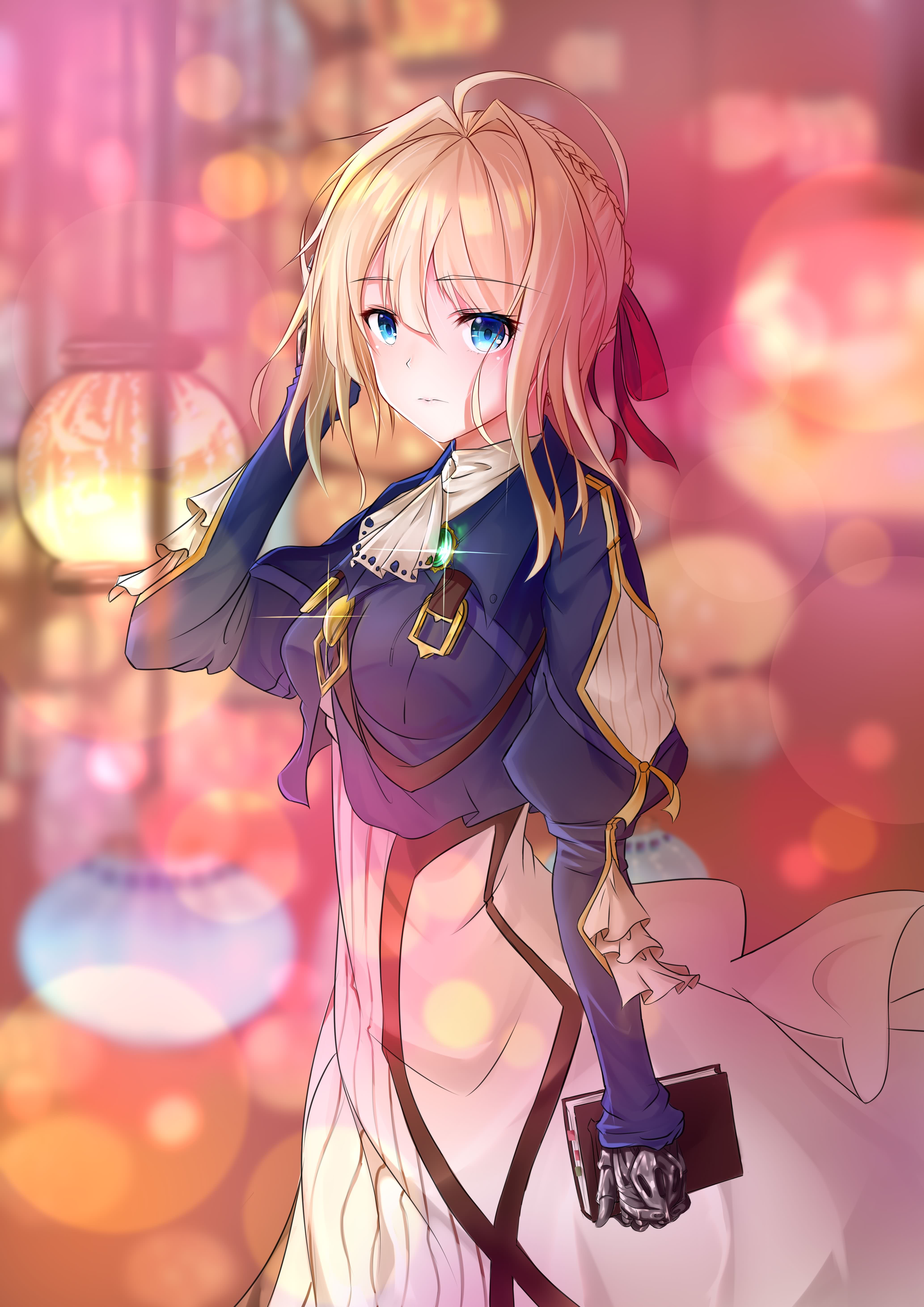 【P站精选】花之女神,紫罗兰永恒花园《薇尔莉特》高清墙纸特辑!