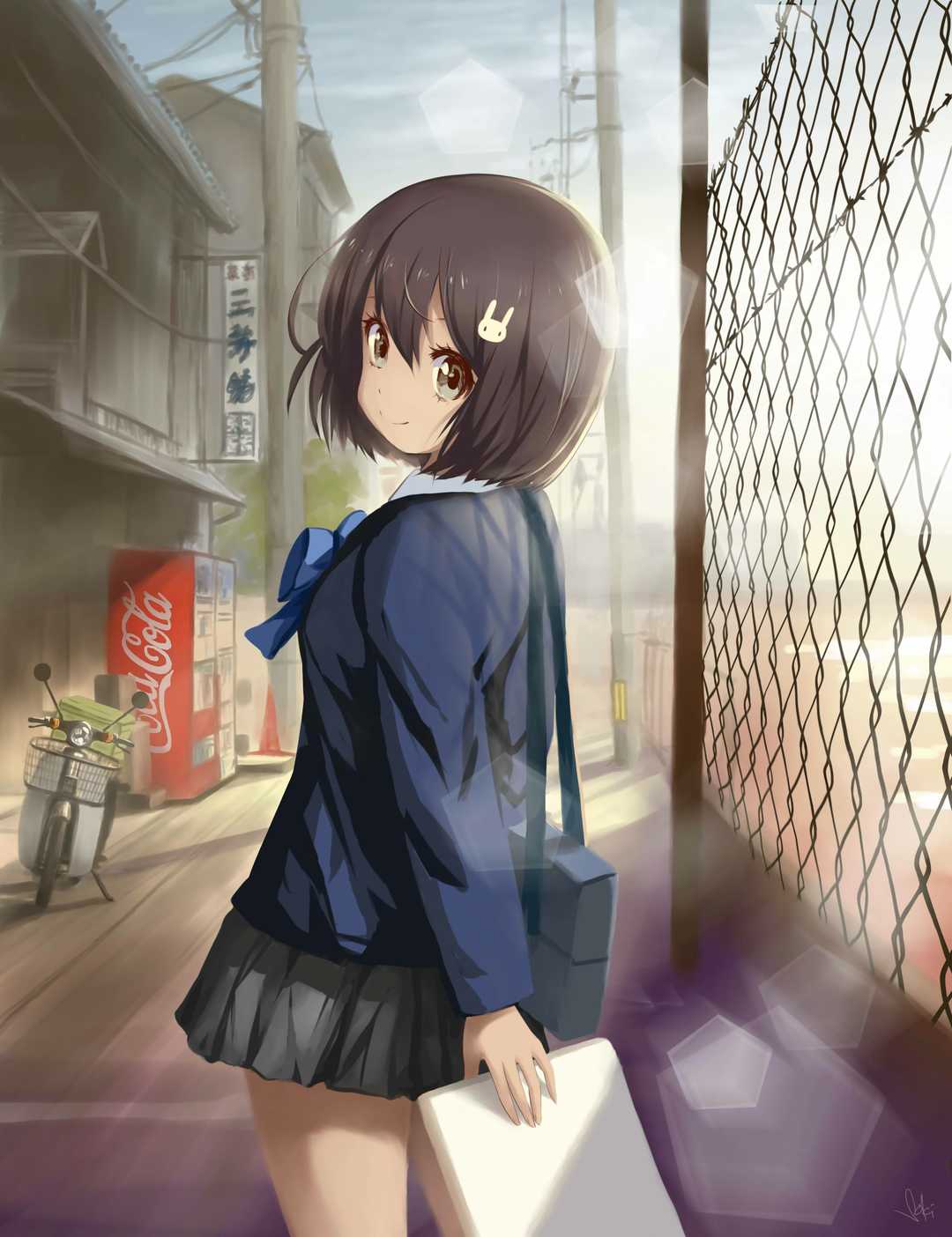 你的胖次我看到了…这个美术部有问题《宇佐美瑞希》高清壁纸特辑