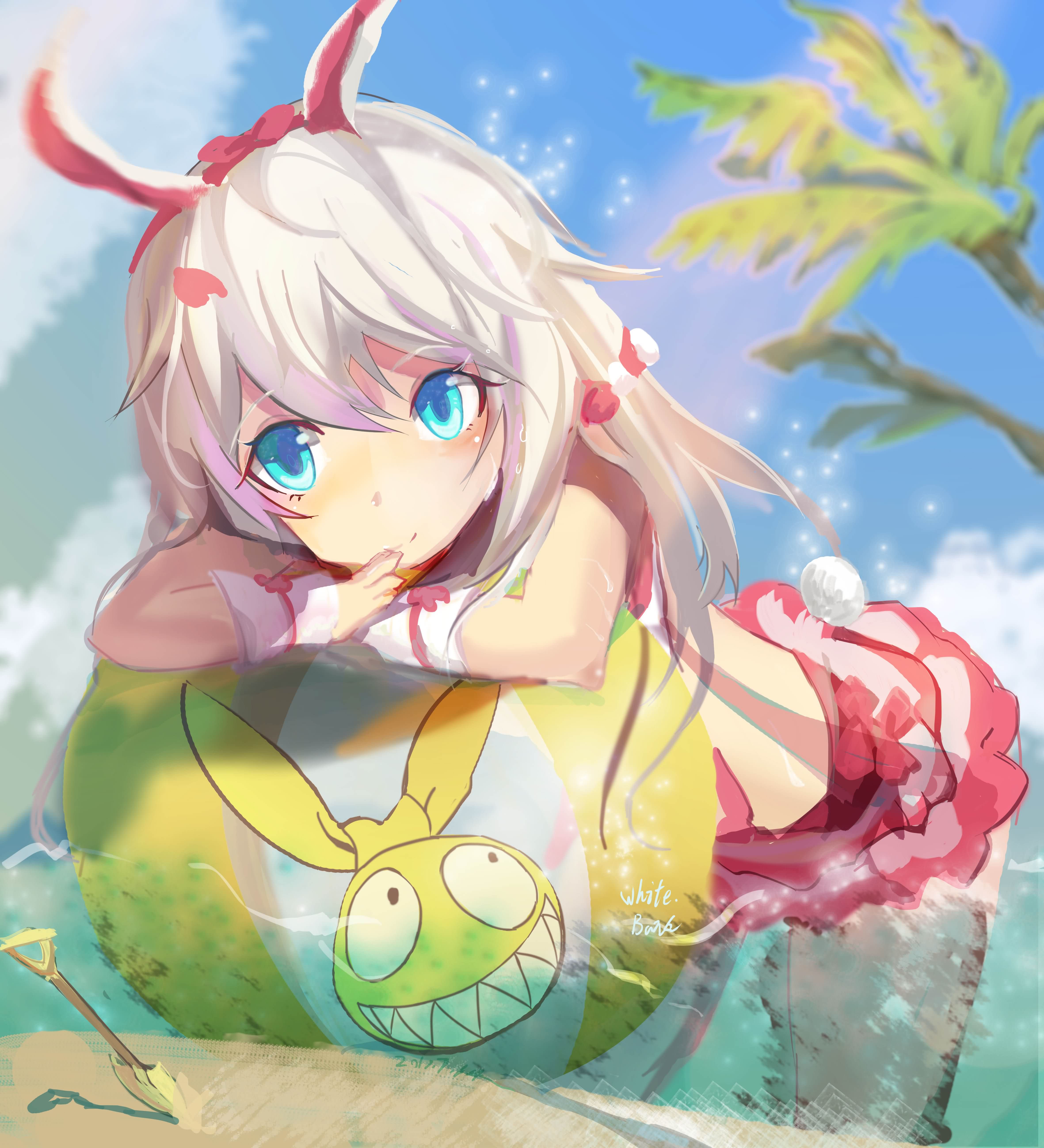 【P站精选】夏季绅士必备,《动漫萌妹泳装》高清墙纸特辑!