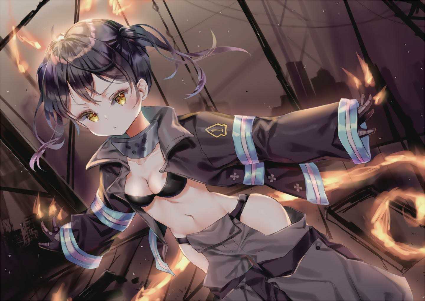 【P站精选】天天送豆腐给你吃…炎炎消防队《环古达》高清壁纸特辑!