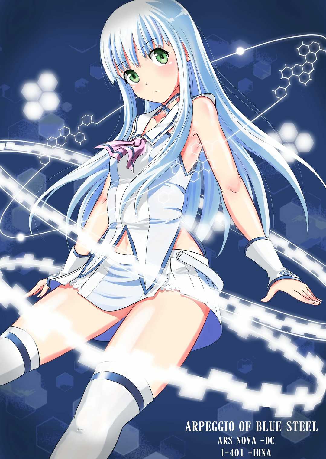 苍蓝钢铁的琶音《伊欧娜/伊401》高清壁纸特辑