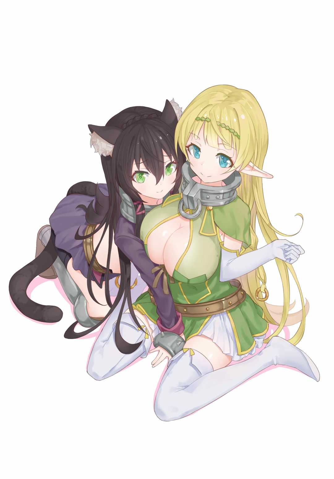 【P站精选】穿越后随手就是两个萌妹《异世界魔王与召唤少女的奴隶魔术》高清壁纸特辑!