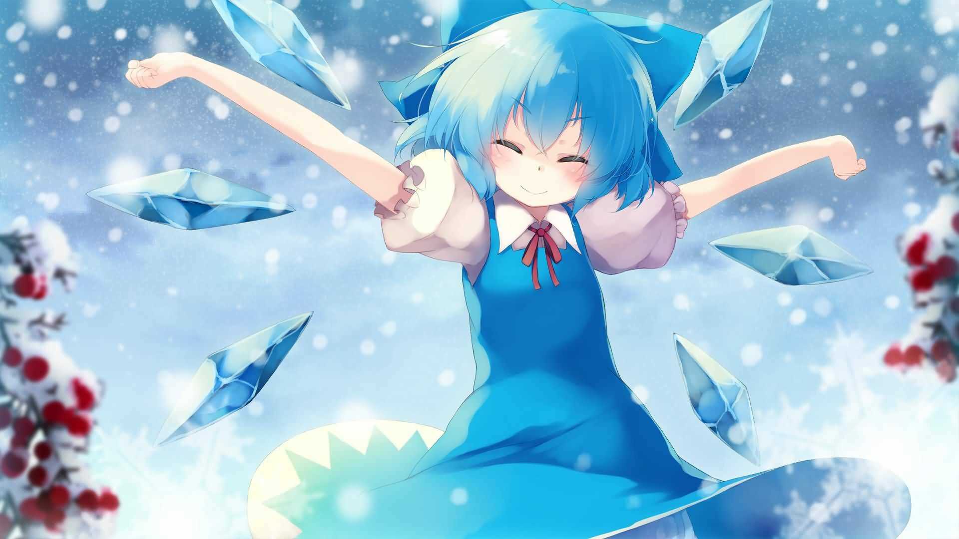【P站精选】对我⑨是笨蛋,东方Project《琪露诺》高清壁纸特辑!