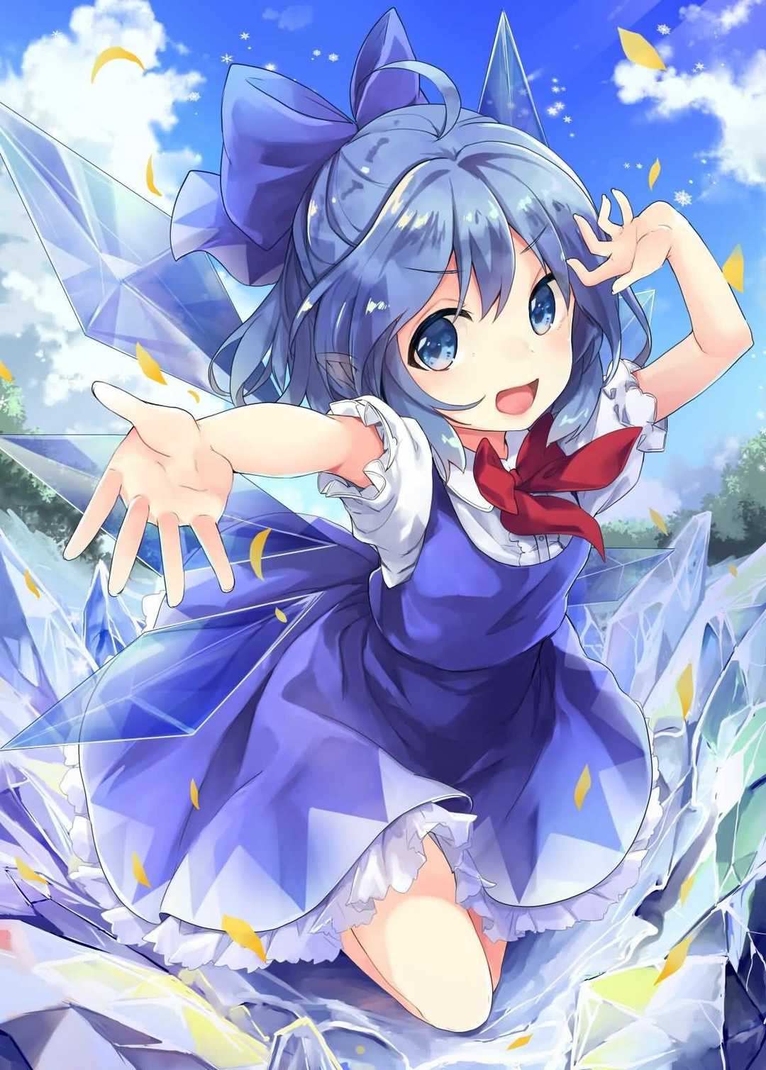 【P站精选】对我⑨是笨蛋,东方Project《琪露诺》高清壁纸特辑!