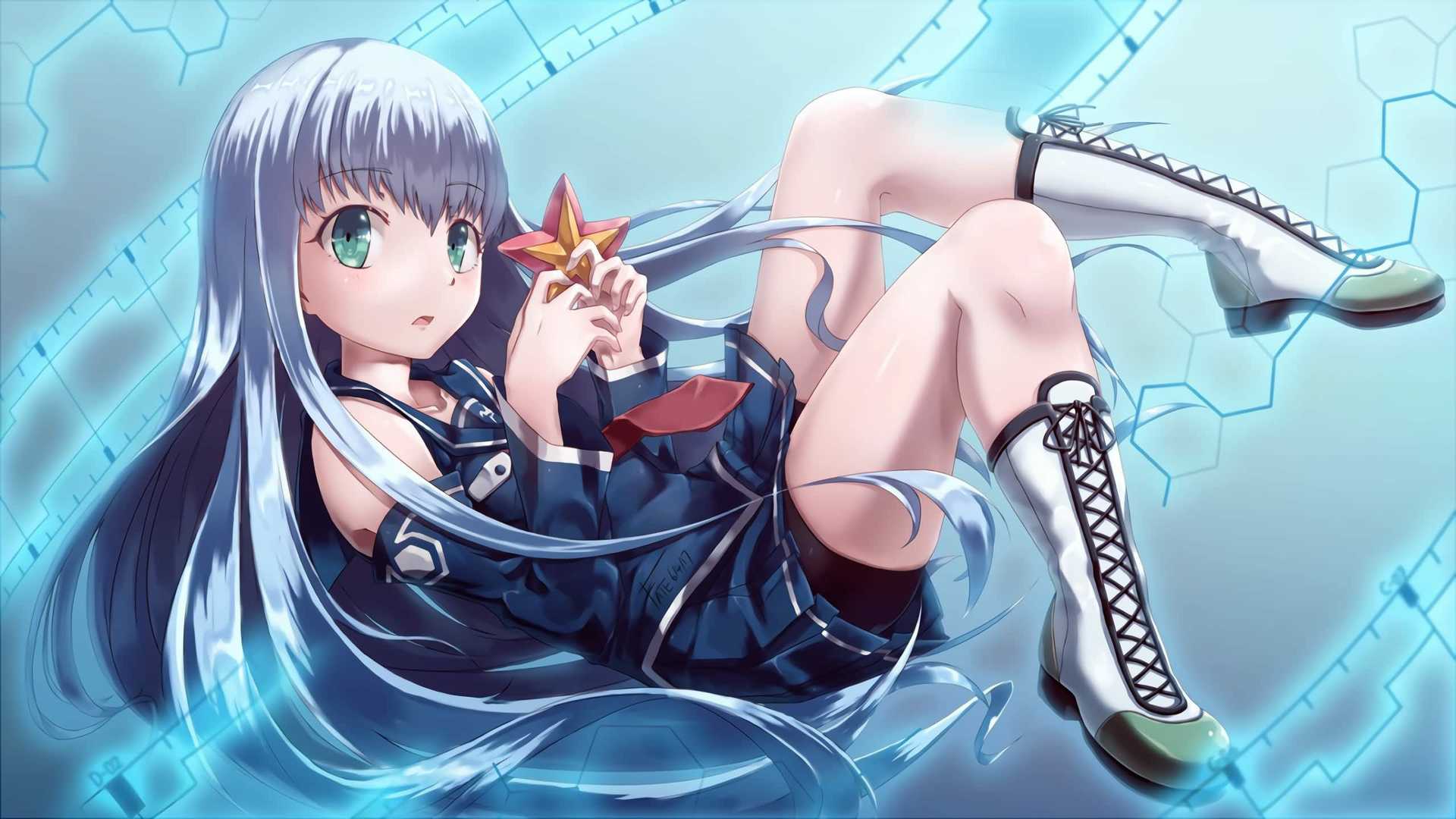 苍蓝钢铁的琶音《伊欧娜/伊401》高清壁纸特辑