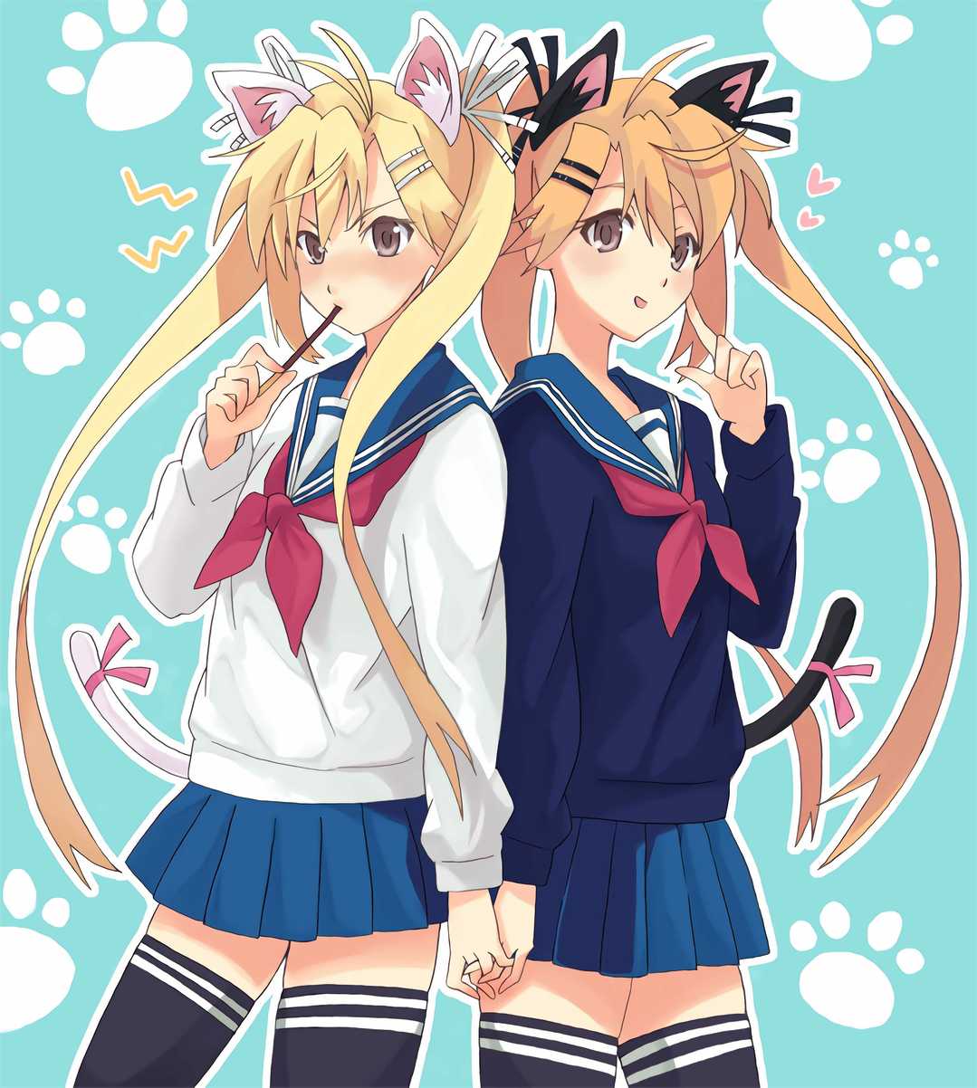 【P站精选】猫系后宫《猫愿三角恋》高清壁纸特辑!
