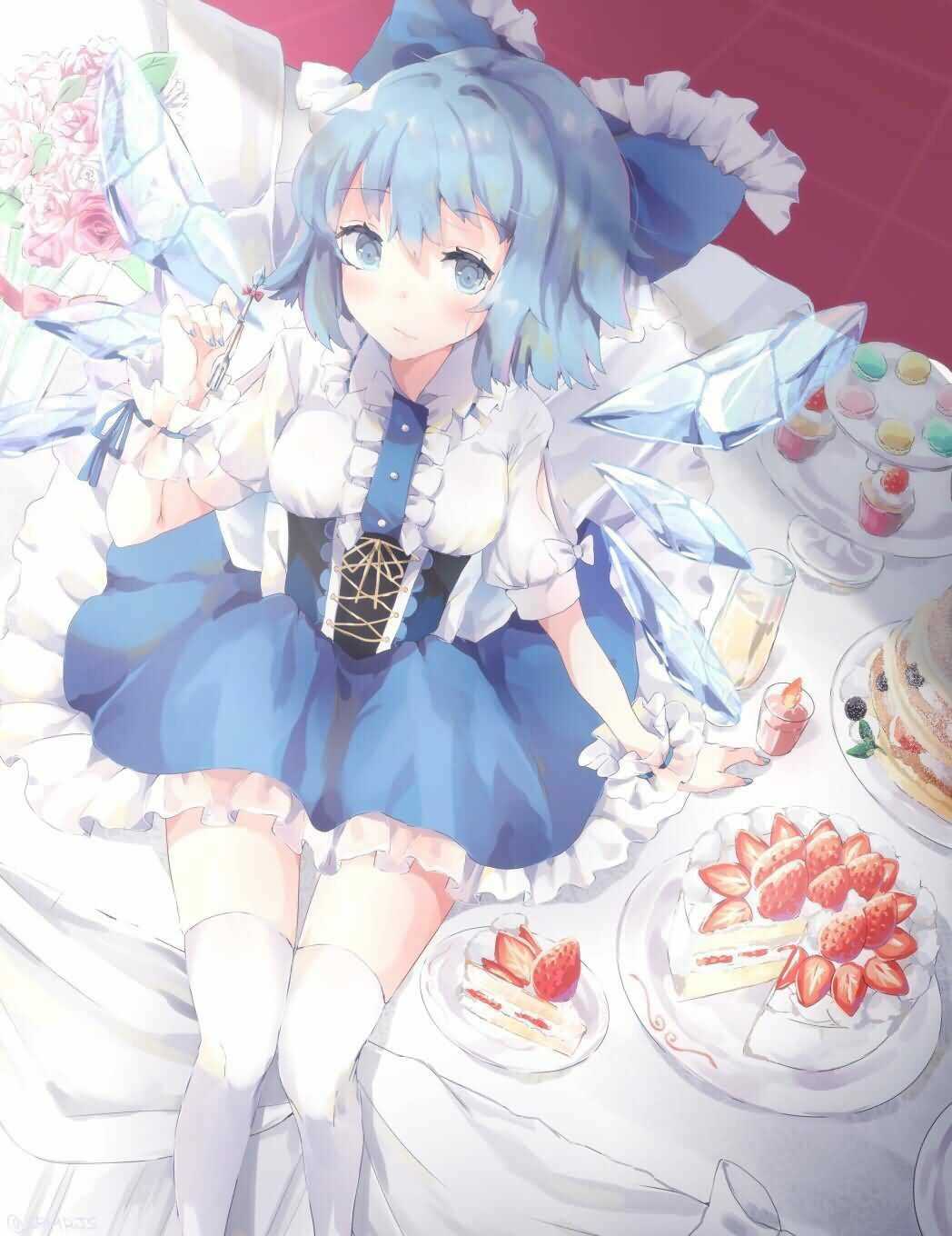 【P站精选】对我⑨是笨蛋,东方Project《琪露诺》高清壁纸特辑!