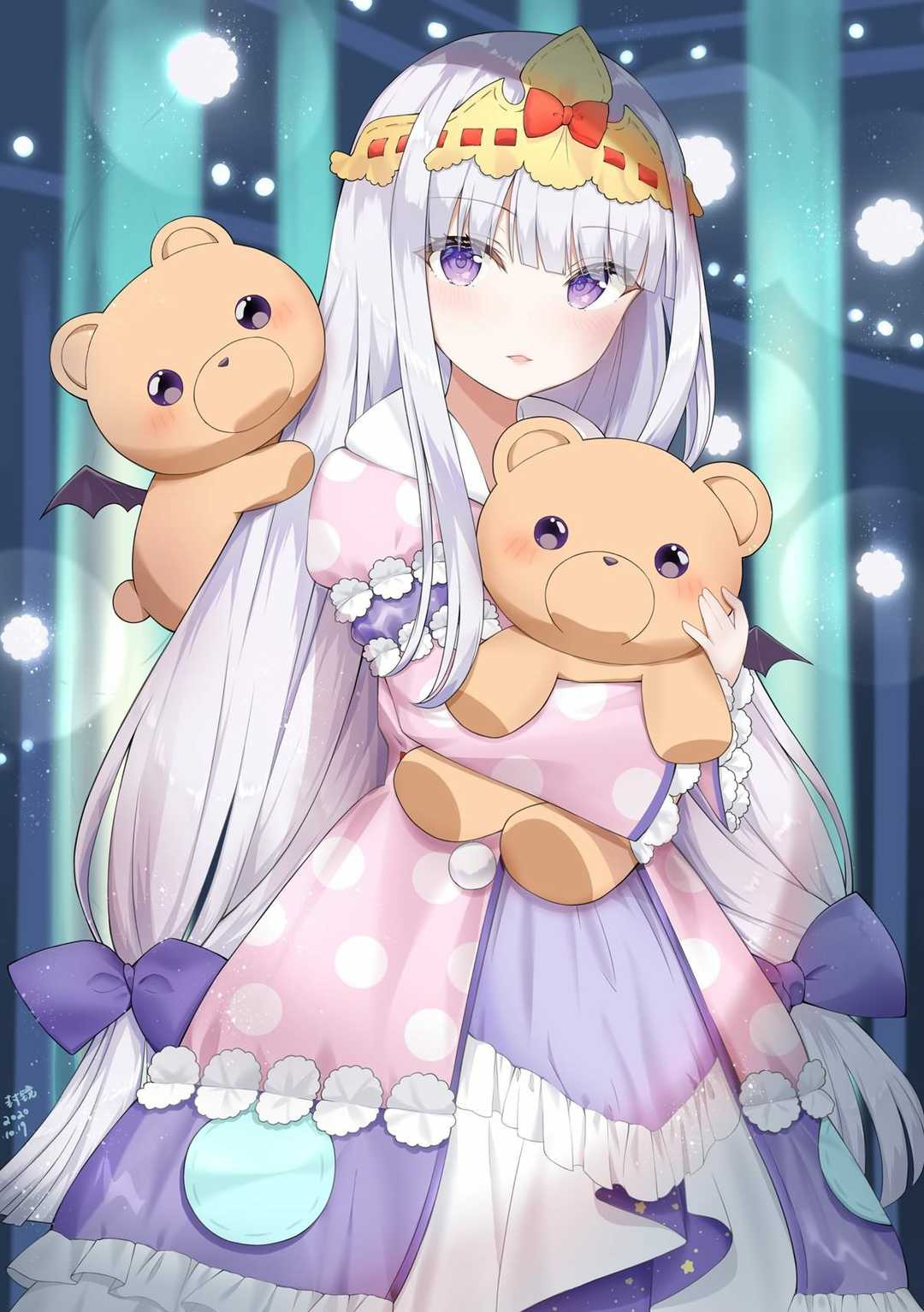 【P站精选】久违的Loli哦,在魔王城说晚安《栖夜莉丝公主》高清壁纸特辑!