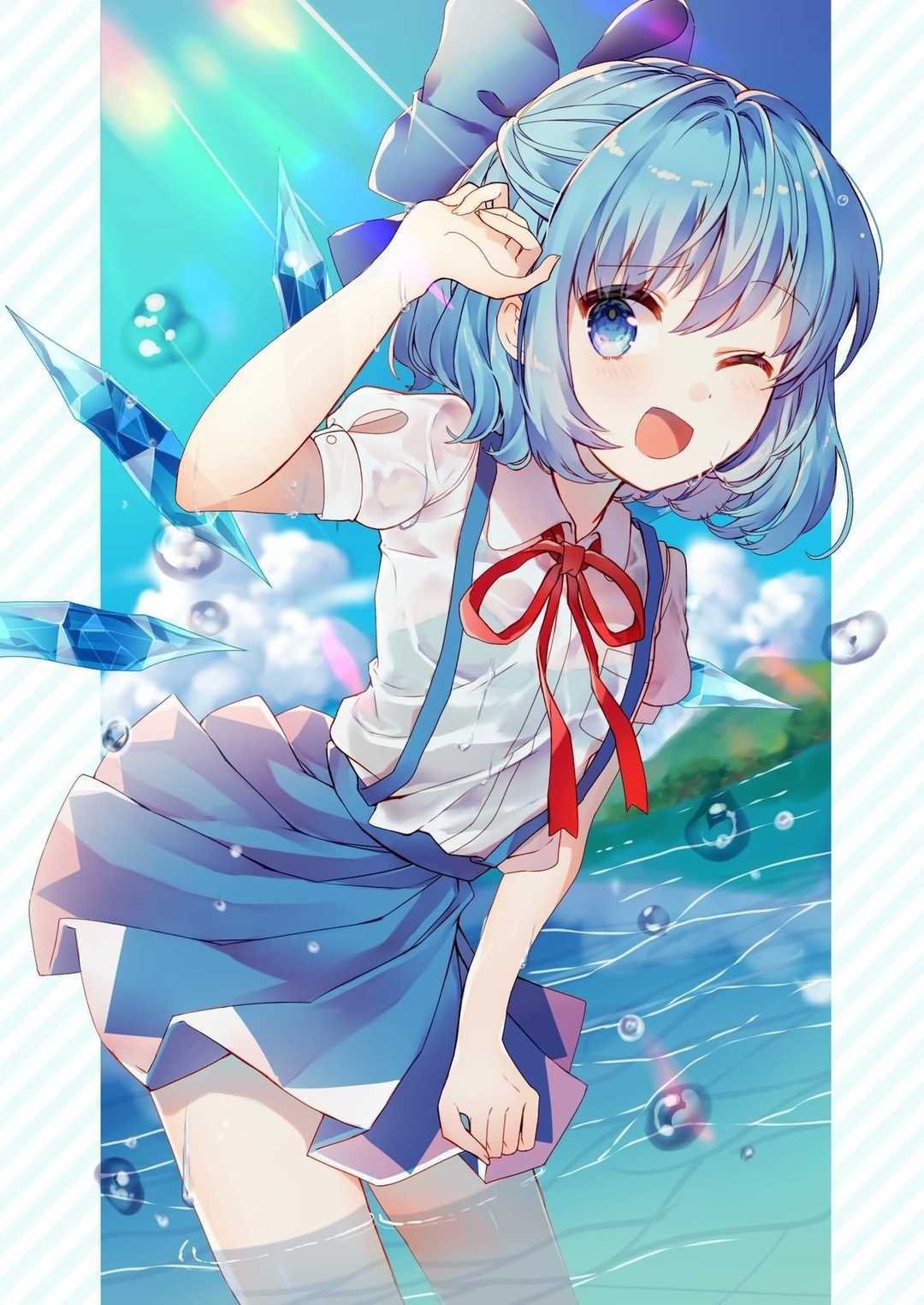 【P站精选】对我⑨是笨蛋,东方Project《琪露诺》高清壁纸特辑!