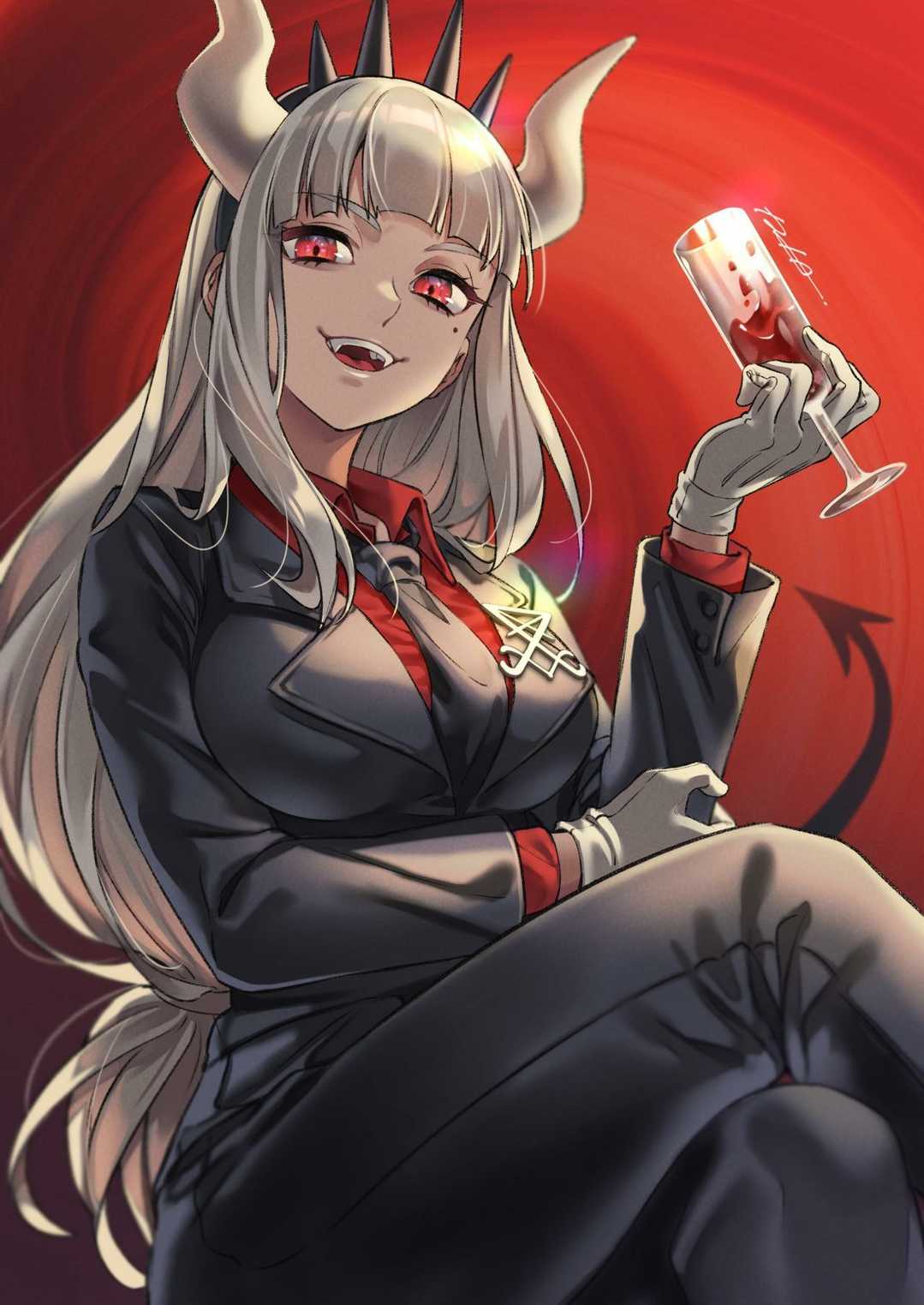 【P站精选】萌萌的美式卡通风格,地狱把妹王《Helltaker》特辑下载