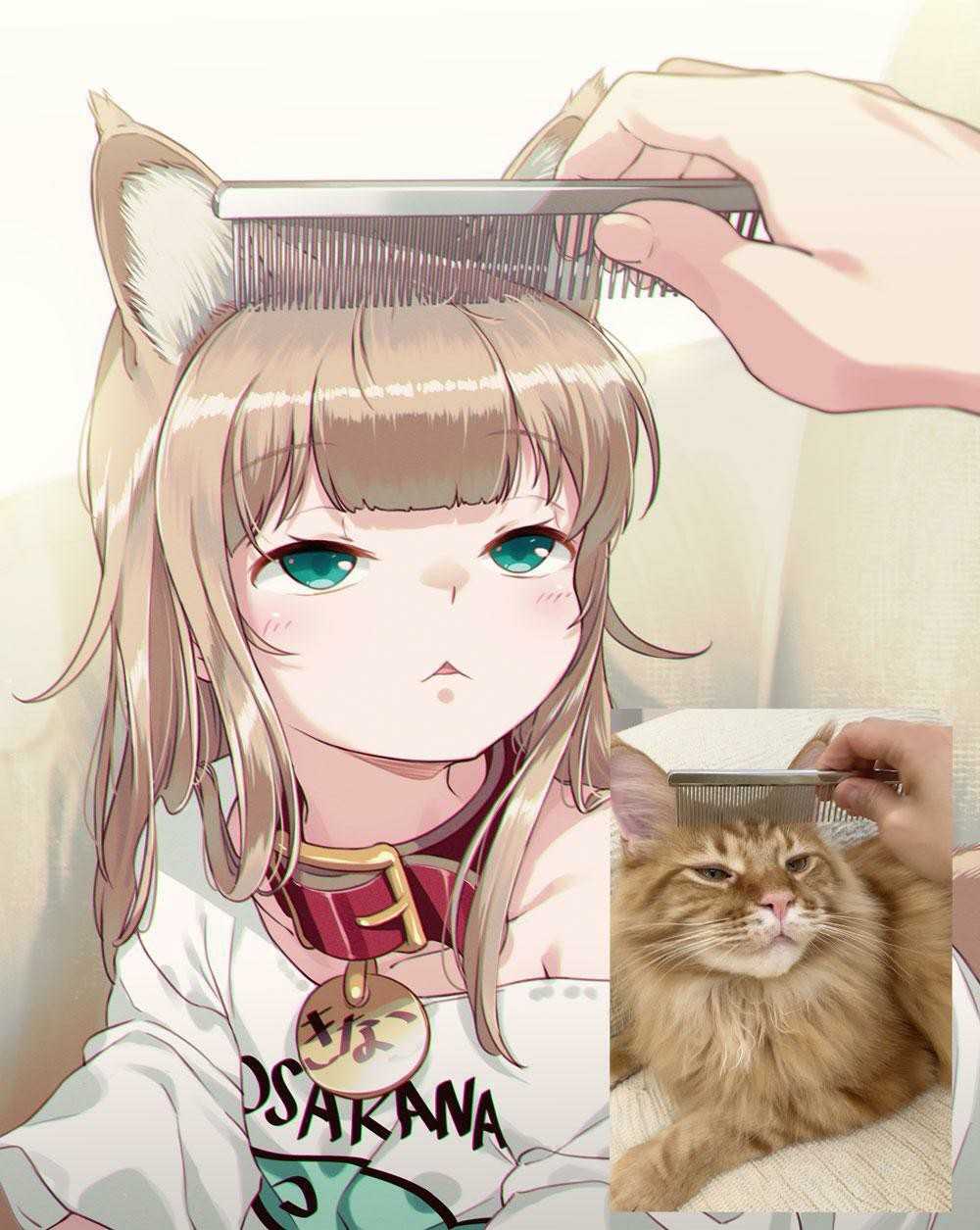 40原老师《将喵星人萝莉化》猫娘就是牠的化身!