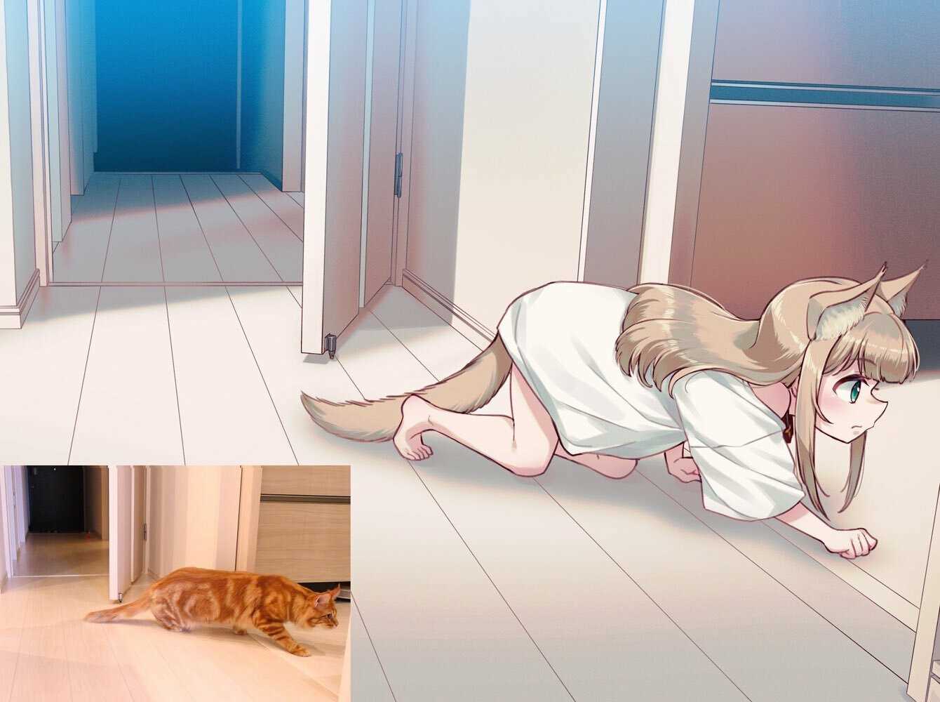40原老师《将喵星人萝莉化》猫娘就是牠的化身!