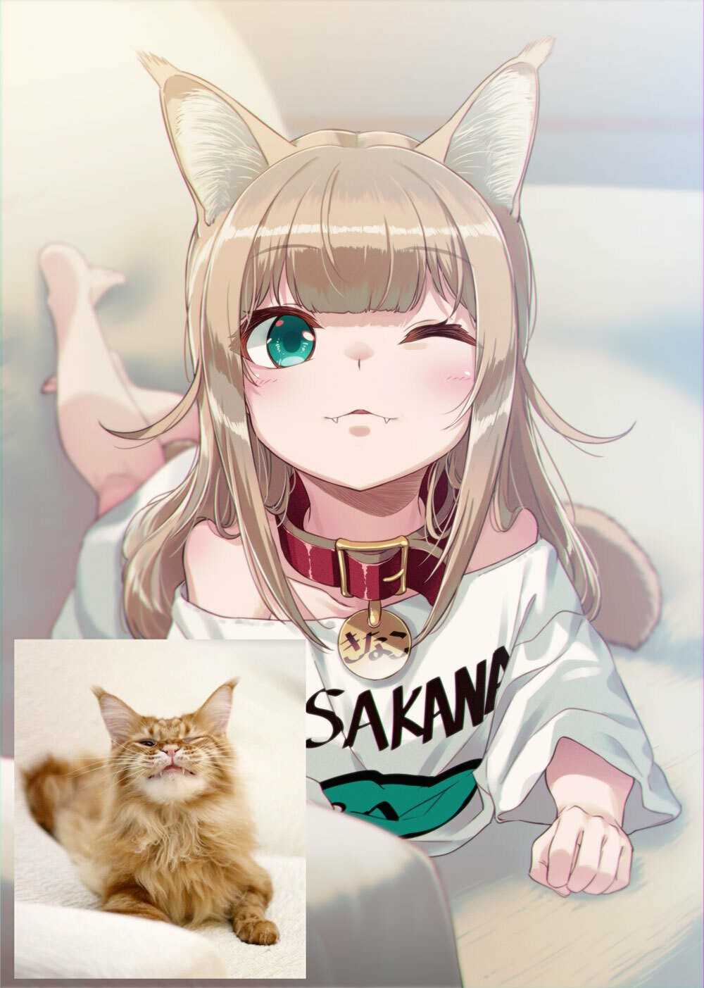 40原老师《将喵星人萝莉化》猫娘就是牠的化身!
