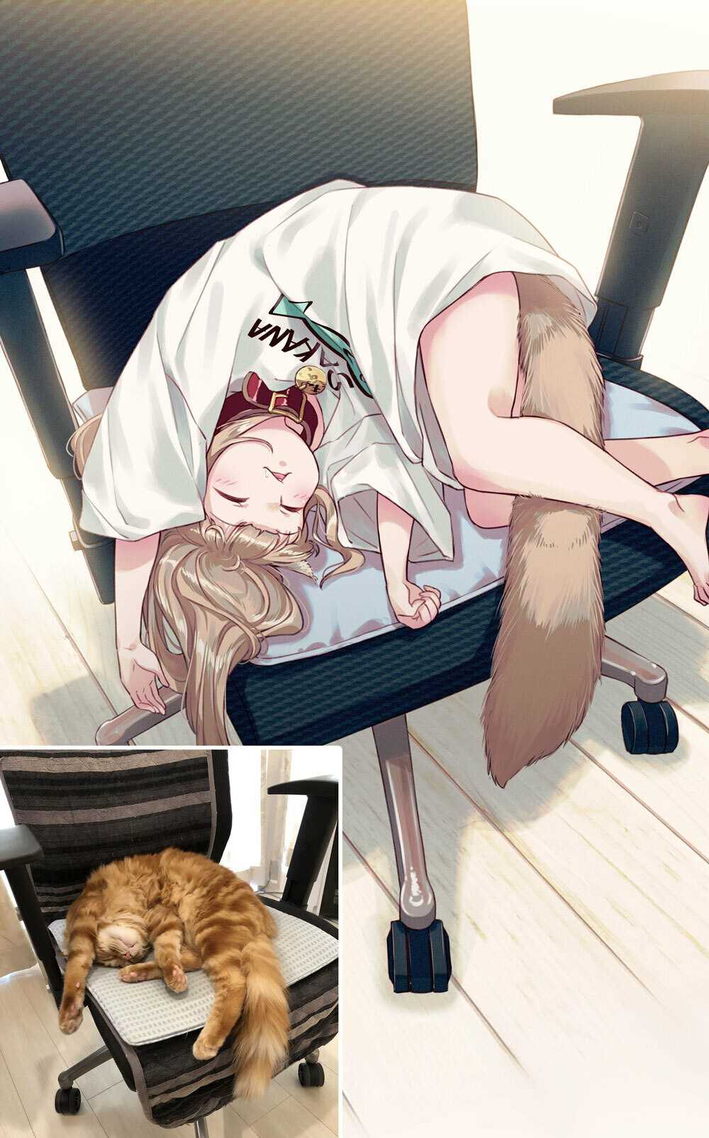 40原老师《将喵星人萝莉化》猫娘就是牠的化身!