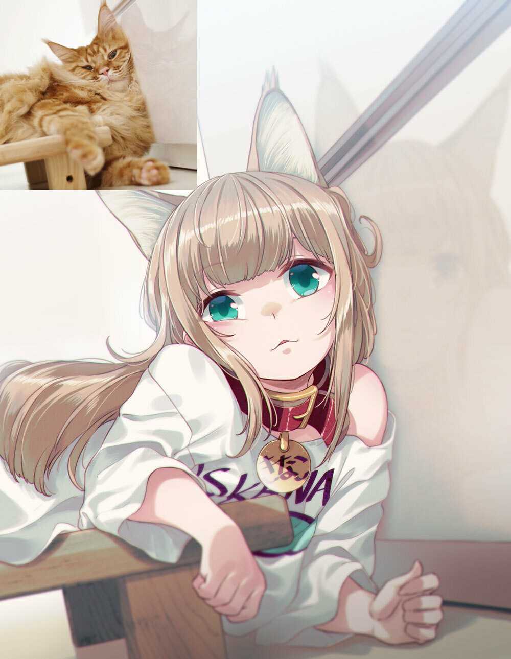 40原老师《将喵星人萝莉化》猫娘就是牠的化身!
