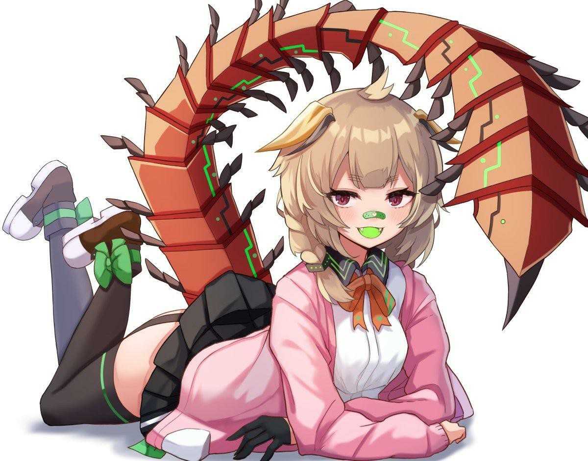 万物皆可娘化,《虫子美少女》将现实中可怕的昆虫们变可爱!