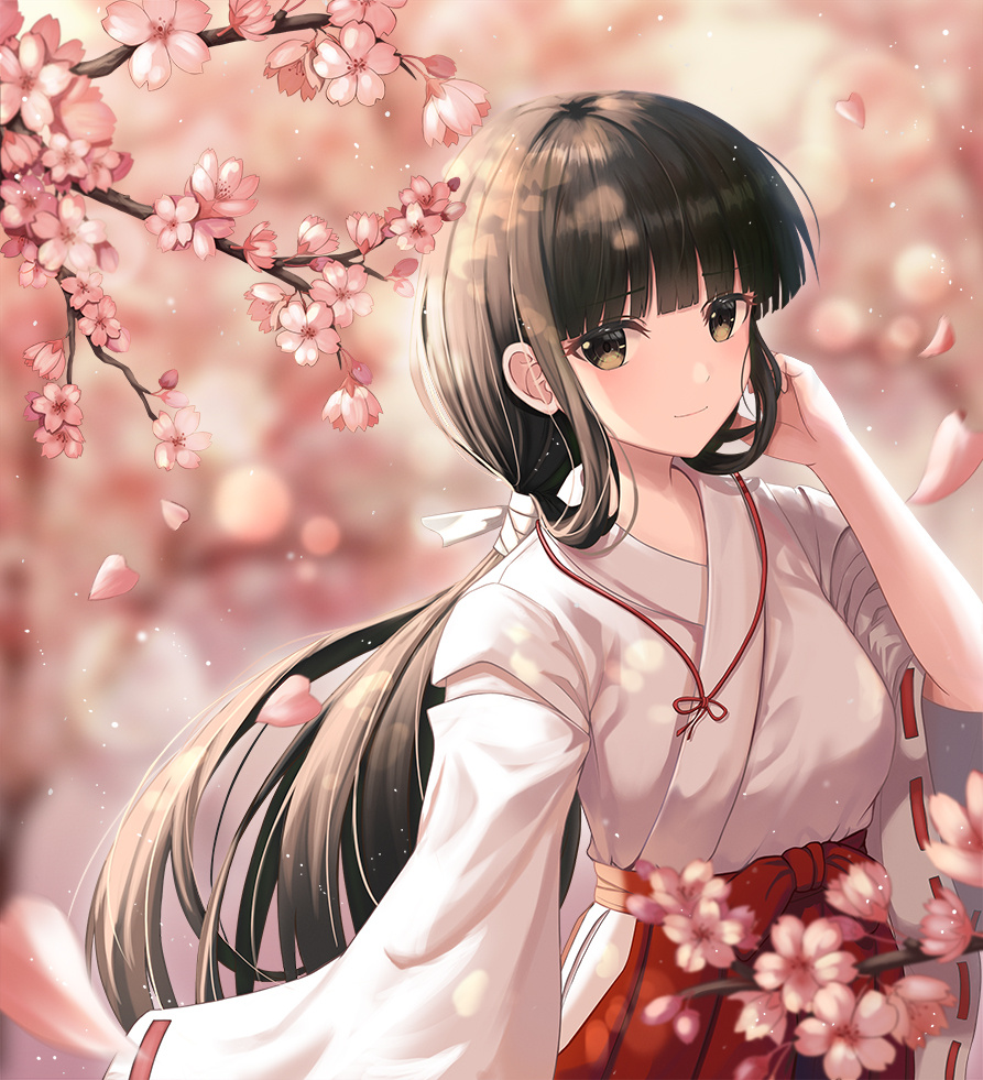 【P站美图】清冷温柔的童年女神!《犬夜叉》桔梗壁纸特辑