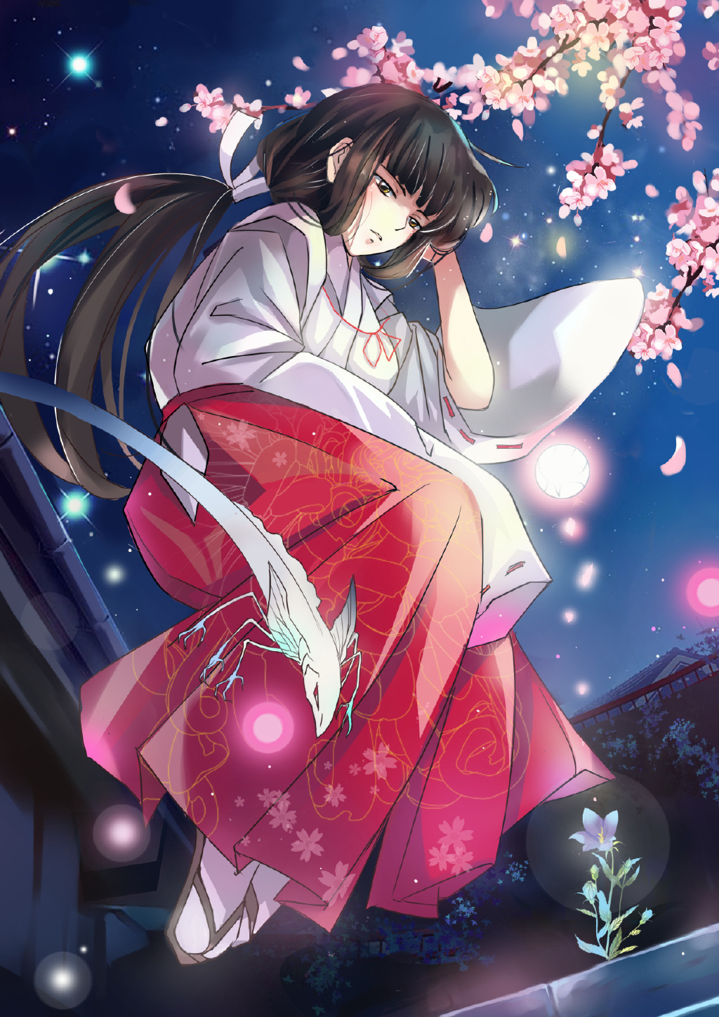 【P站美图】清冷温柔的童年女神!《犬夜叉》桔梗壁纸特辑