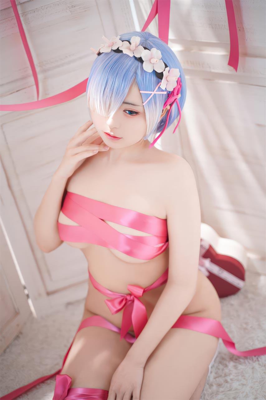 虎森森 蕾姆丝带COS
