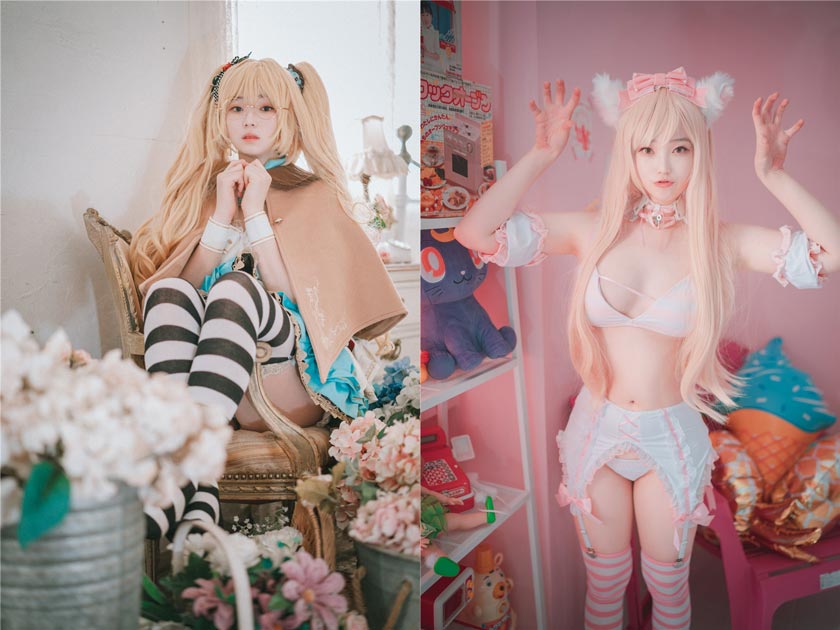 韩国妹子Bambi(밤비)COSPLAY写真作品合集