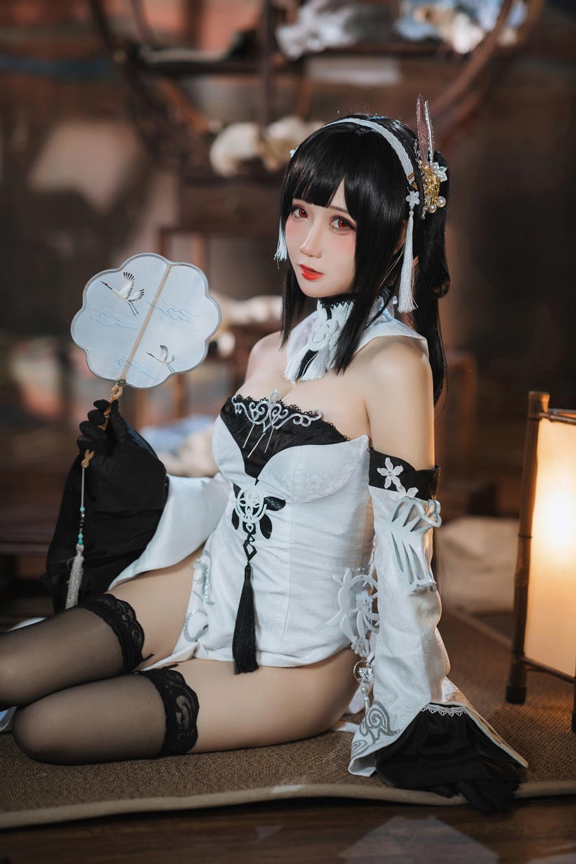 焖焖碳 碧蓝航线 鎮海 白黑礼服