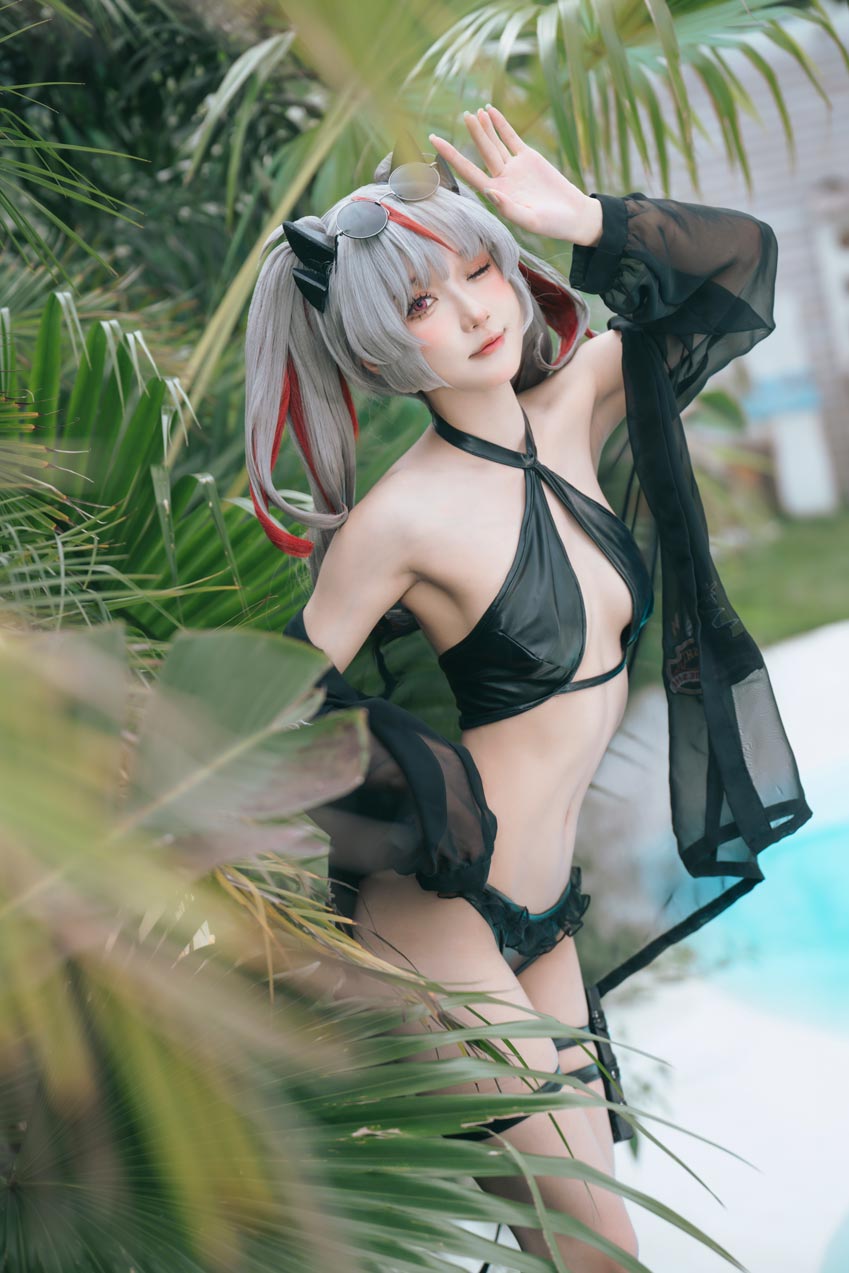 阿包也是兔娘 碧蓝航线阿诺德COS