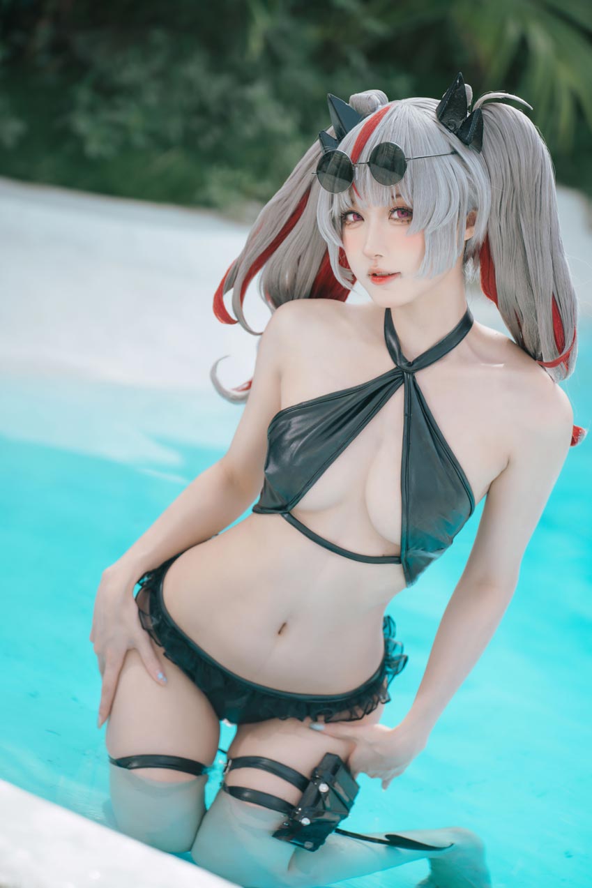 阿包也是兔娘 碧蓝航线阿诺德COS