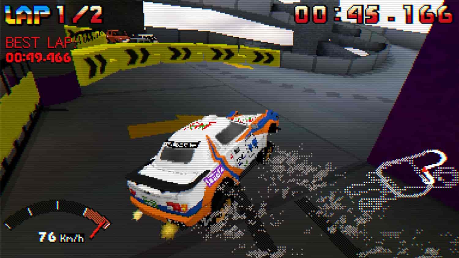 停车场拉力赛道/Parking Garage Rally Circuit-1 停车场拉力赛道/Parking Garage Rally Circuit-1
