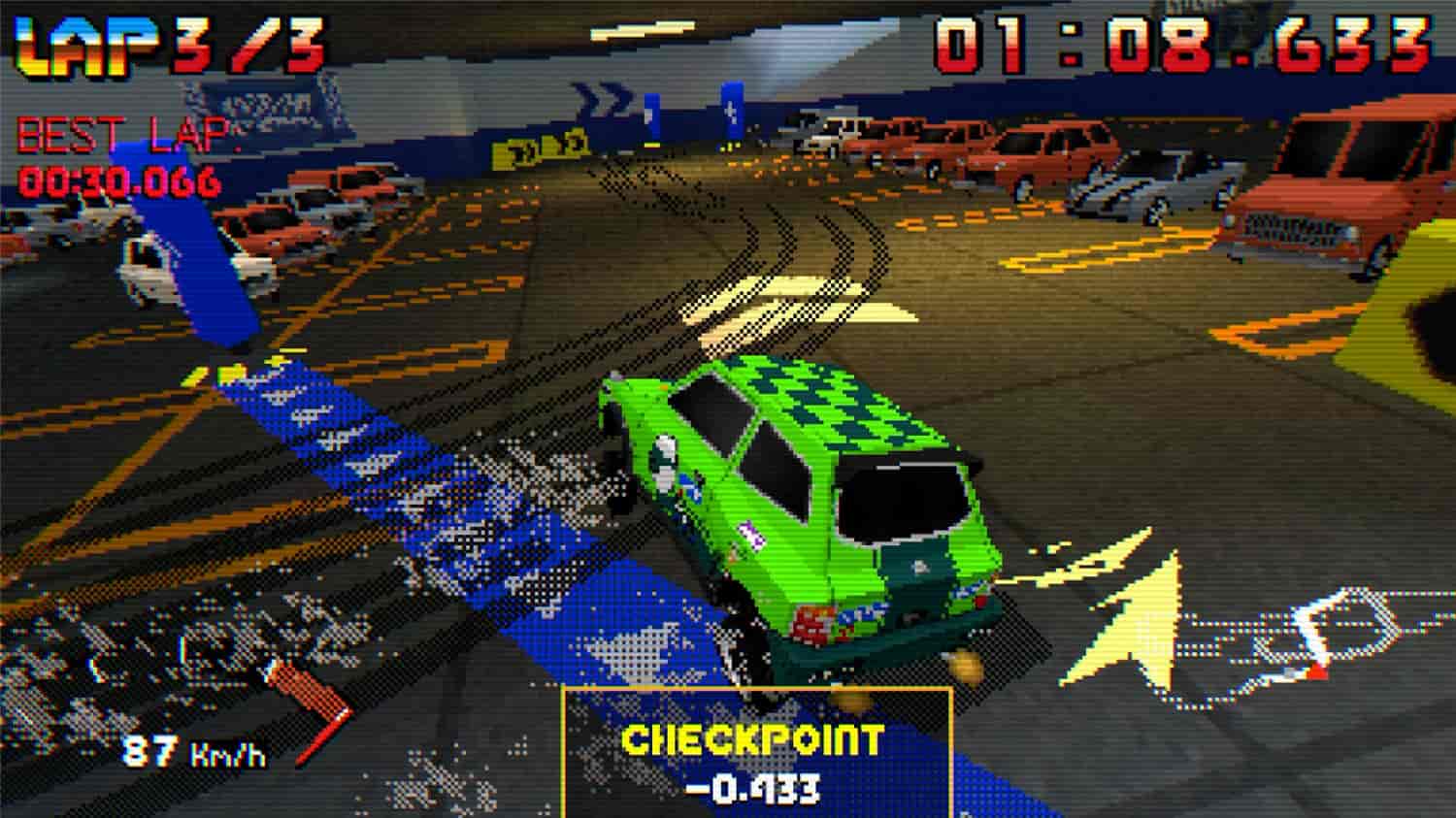 停车场拉力赛道/Parking Garage Rally Circuit-2 停车场拉力赛道/Parking Garage Rally Circuit-2