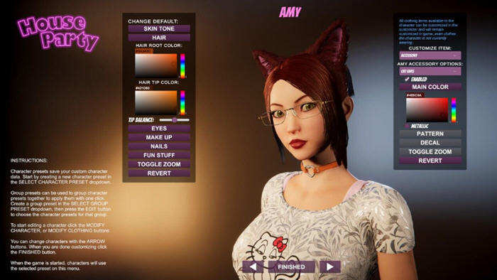 家庭派对 v1.4.0.13093 官方中文作弊版 3D互动剧情游戏-5 家庭派对 v1.4.0.13093 官方中文作弊版 3D互动剧情游戏-5