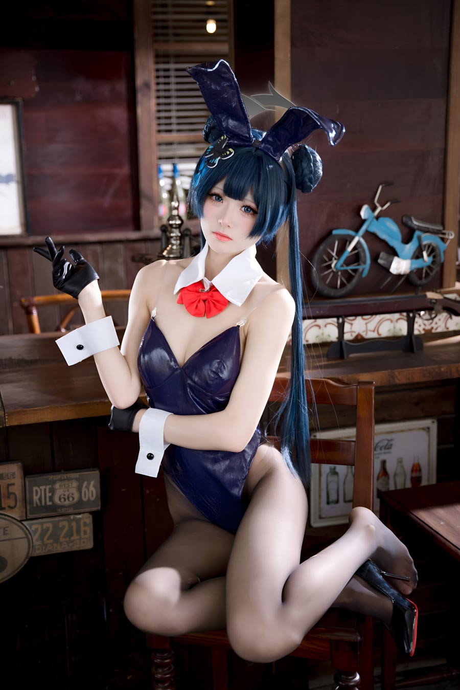 九柒喵 妃咲兔女郎