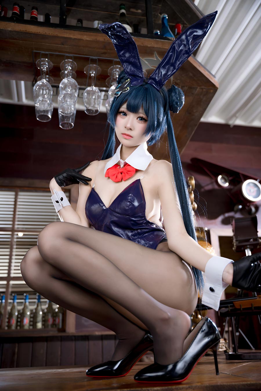 九柒喵 妃咲兔女郎