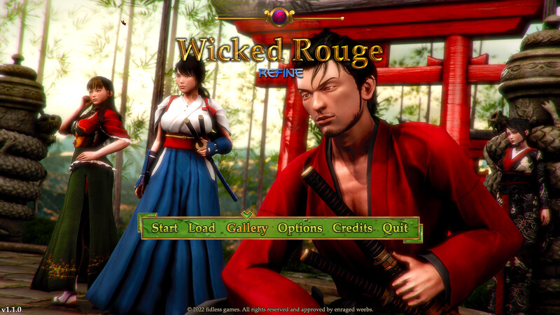 邪恶的胭脂 Wicked Rouge REFINE SLG游戏 v1.1.0内嵌AI汉化版