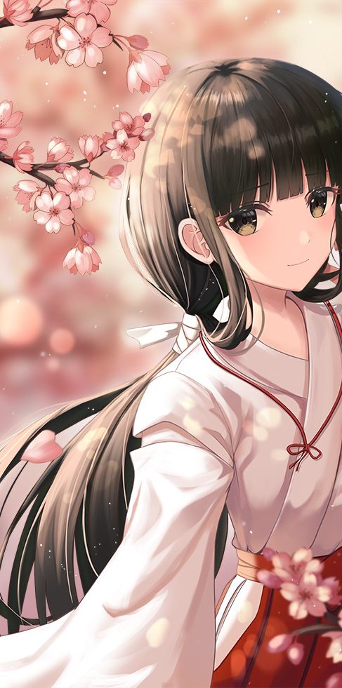 【P站美图】清冷温柔的童年女神！《犬夜叉》桔梗壁纸特辑