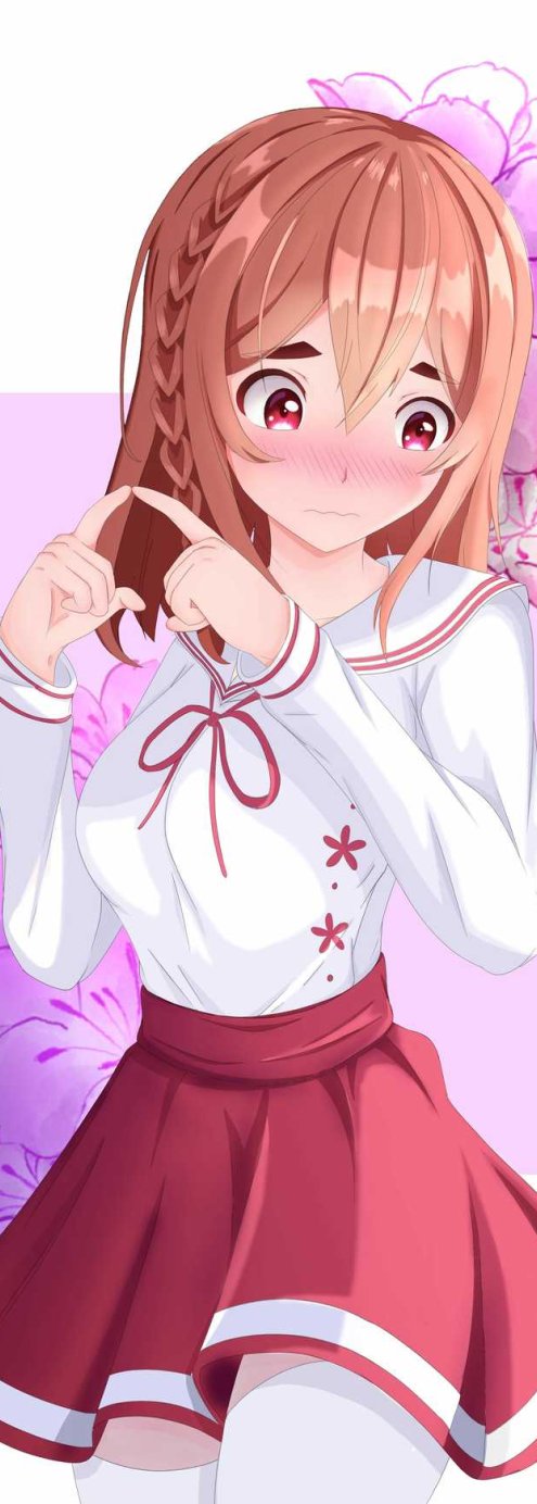【P站精选】这种易推倒的…激起你保护欲了吗？租借女友《樱泽墨》高清壁纸特辑！