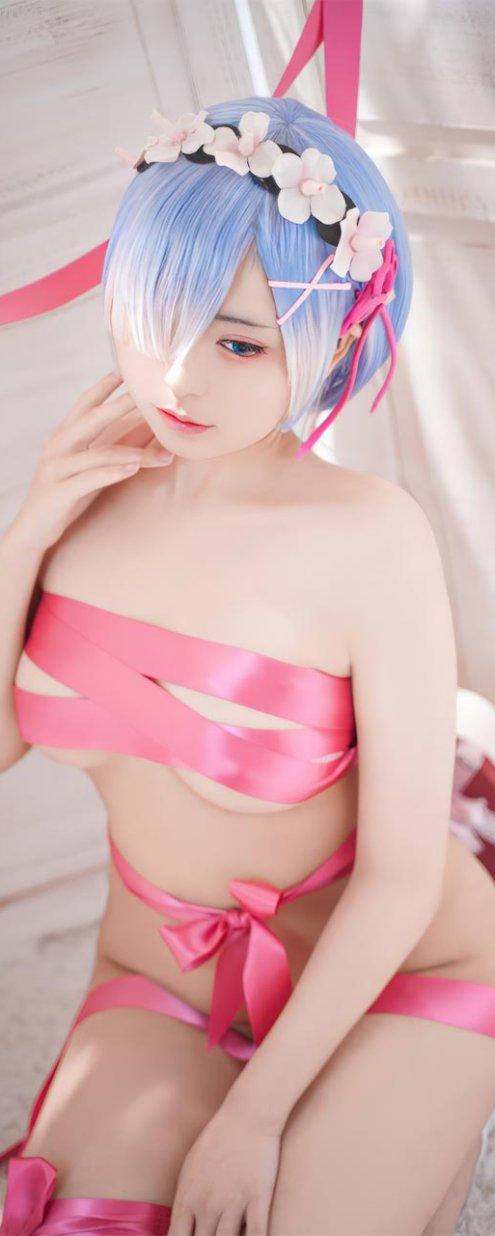 虎森森 蕾姆丝带COS