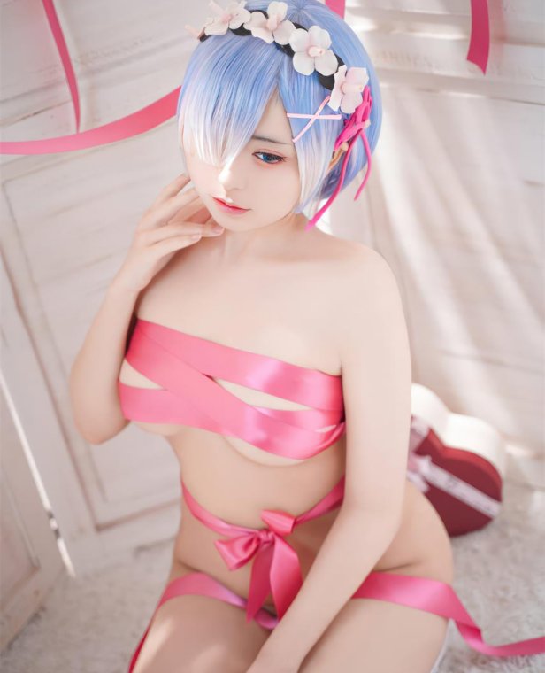 虎森森 蕾姆丝带COS
