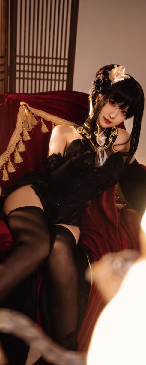 Shika小鹿鹿 碧蓝航线镇海 奇奢花苑