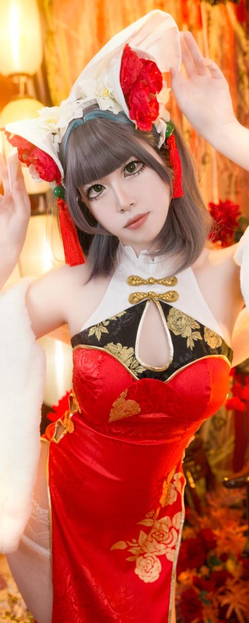 大米米球 柴郡猫猫COS