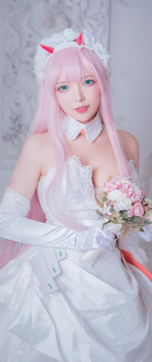 妍子坚不可摧 花嫁COS