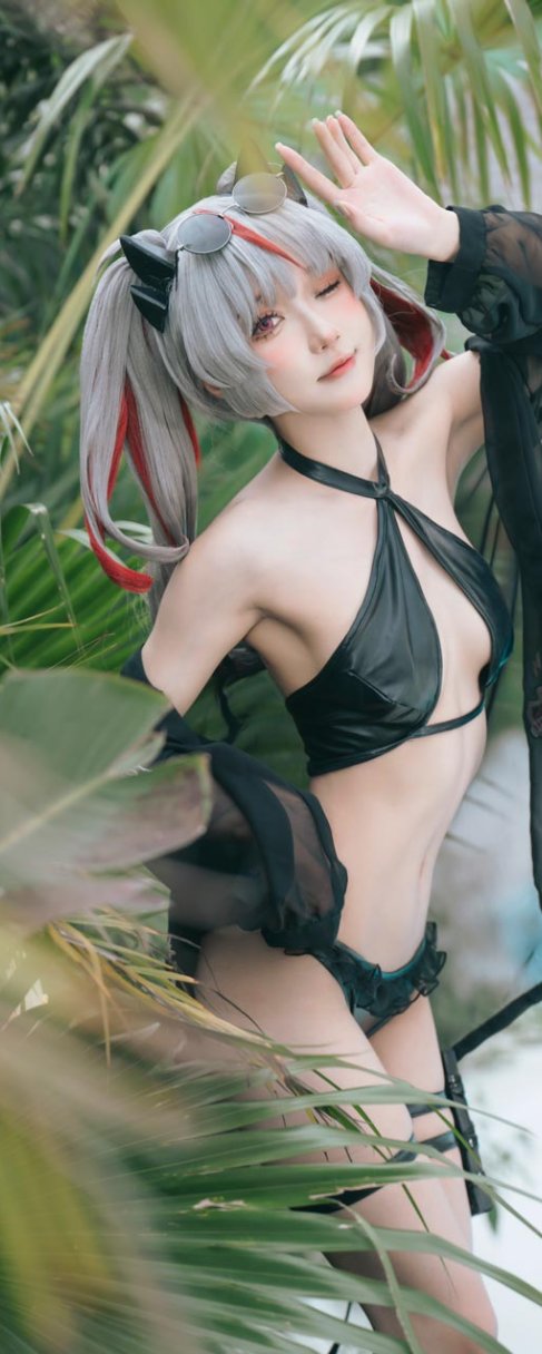 阿包也是兔娘 碧蓝航线阿诺德COS