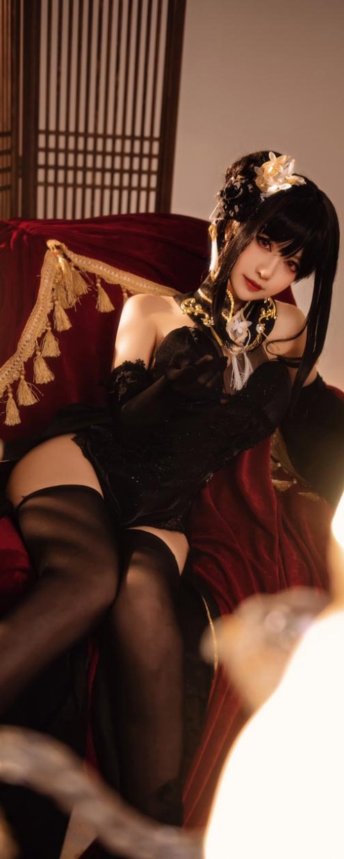 Shika小鹿鹿 碧蓝航线镇海 奇奢花苑