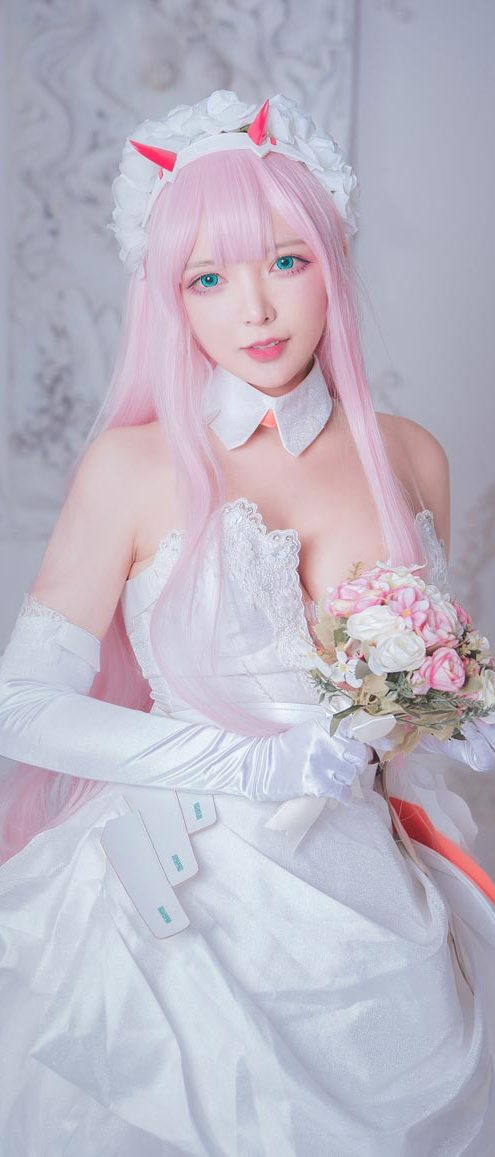妍子坚不可摧 花嫁COS