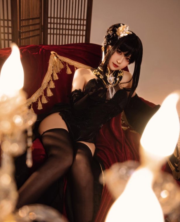 Shika小鹿鹿 碧蓝航线镇海 奇奢花苑