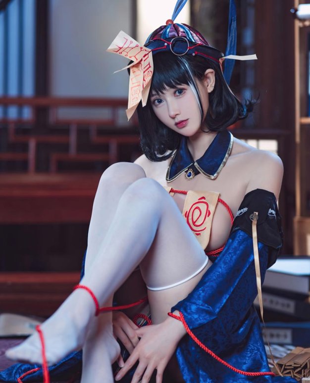 羽生三未 华甲欢庆僵尸三未COS